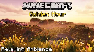 Relax in Minecraft - Golden Hour