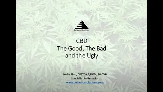 CBD - The “miracle drug” - 5/16/20