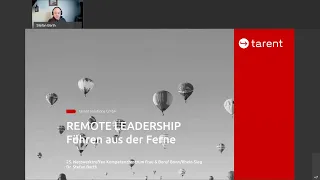 Remote Leadership - Führen aus der Ferne | Dr. Stefan Barth beim Kompetenzzentrum Frau und & Beruf