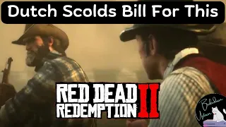 RDR2 Dutch Tells Off Bill Williamson For His Calling Native Americans "Savages" Cut Scene