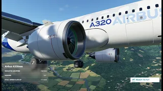 Microsoft Flight Simulator 2020 - Most Dangerous Airport A32NX Landing (Paro / VQPR)