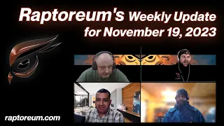 Raptoreum (RTM) Weekly Update For 11/19/23 (Chapters in Description)