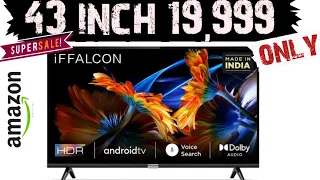 iFFALCON 108 cm (43 inches) 4K Ultra HD Smart LED Google TV iFF43U62 (Black) #iffalcon #tv