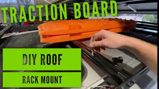 Budget DIY X-Bull Traction Board Roof Mount Video - Lexus GX Overland Build