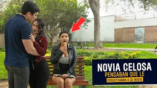 Novia celosa pensaba que le coqueteaban a su novio y se llevó una sorpresa | Novia celosa de ciega