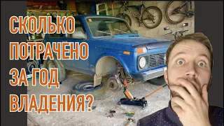 Не покупай Ниву пока не посмотришь это видео. Сколько мне стоил год владения Нивой?