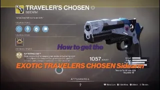 TRAVELERS CHOSEN EXOTIC Sidearm quest guide - Exodus Evacuation - Destiny 2 Guide