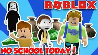 ESCAPE SCHOOL TO GET FREE ROBUX!! | BRAND NEW ADVENTURE OBBY in ROBLOX