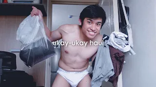 anonas ukay ukay haul for men, thrift shopping in manila 👖🛍️  | Pinoy Gay Couple | Romney Ranjo