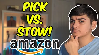 STOW VS. PICK AT AN AMAZON WAREHOUSE! (Full Comparison)