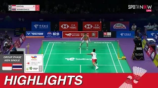 [MS] INDONESIA (DWI WARDOYO) VS THAILAND | GROUP C THOMAS CUP  2024