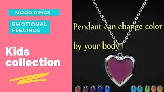 Creative collection - Mood ring and necklace collection for kids
