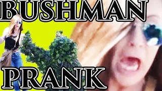 Bushman Scare Prank #338 | Funny Video | Las Vegas | Ryan Lewis Videos