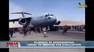 Filipinos in Afghanistan urged to prepare for evacuation