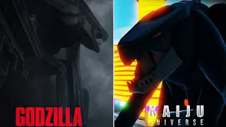 Female Muto Godzilla Movie vs Female Muto Kaiju Universe Recreation