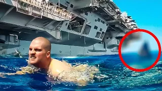 This Is WHY Navy Sailors STOPPED Jumping Off  Aircraft Carriers