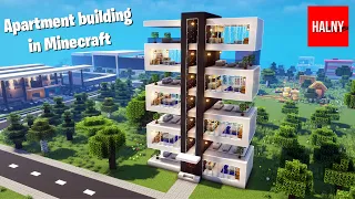 How to build an apartment building in Minecraft