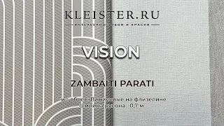 Обои Vision от Zambaiti Parati. Геометрия и стильная текстура от итальянского производителя.