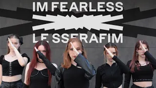 [KPOP IN UKRAINE] LE SSERAFIM (르세라핌) - ‘FEARLESS’ (5 members ver.) | DANCES COVER BY HENNIGHT