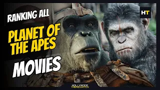 All 10 Planet of the Apes Movies Ranked - WORST to BEST (2024)