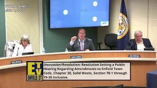Enfield, CT - Town Council - July 6, 2021