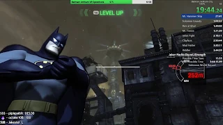 Batman: Arkham City 100% Speedrun 3:42:49 RTA (7/12/19)