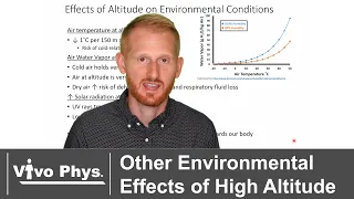 Altitude Effects on Environmental Conditions Other Than Oxygen Partial Pressure