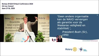 Pr. Tom Sauer (U Anvers), Conférence sur la paix - Russie et Europe de l’Est.