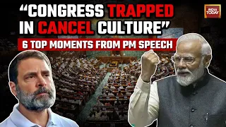 PM Modi In Lok Sabha: NDA Will Bag 400+ Seats, Congress Plagued By Cancel Culture