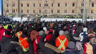 Tensions rise in Ottawa as police forcefully remove protestors