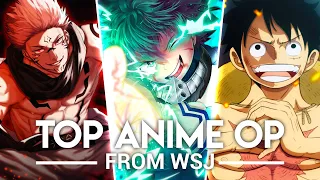 My Top 200+ Anime Openings from Weekly Shonen Jump