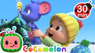 Deck the Halls with Animals ✨CoComelon JJ's Animal Time - Nursery Rhymes & Kids Songs | After School