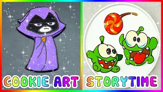 🍪 COOKIE ART STORYTIME #4 🌈 Best TikTok Compilation