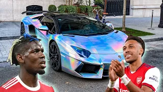 Carspotting in Paris 🤯🤩😍⚽️Auba & Pogba 👎🏼 دار معايا منظر ناقص