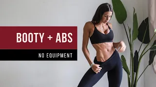 45 Minuti GLUTEI E ABS! Allenamento a corpo libero per tonificare glutei e addome senza attrezzi!