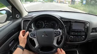 2016 Mitsubishi Outlander III (facelift 2015) PHEV 4WD [2.0 MIVEC] /POV Test Drive #4