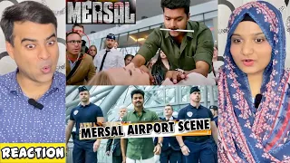 Mersal Movie Thalapathy Vijay Mass Airport Scene Reaction | Mersal | Thalapathy Vijay | Amber Rizwan