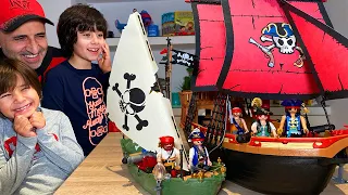 Dani y Evan y el TESORO de los PIRATAS de PLAYMOBIL