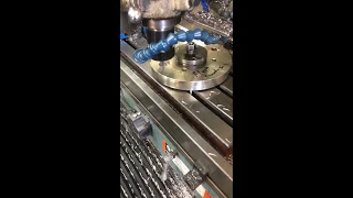 High speed machining a pocket in stainless