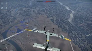 War Thunder - JU87 Strafing Run