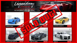 GTA 5 ALL REMOVED CARS | GTA Online Mercenary Update