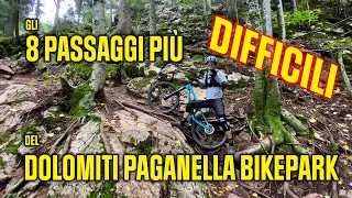 Gli 8 passaggi più difficili del Dolomiti Paganella Bikepark