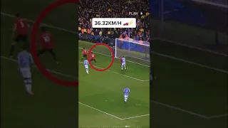 Marcus Rashford insane Speed vs Manchester City🔥