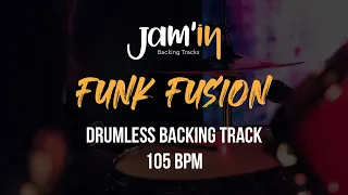 Funk Fusion Drumless Backing Track 105 BPM