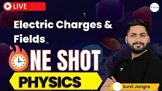 Electric Charges and Fields | Full Chapter in One Shot | CBSE Physics 12th Boards | Sunil Jangra