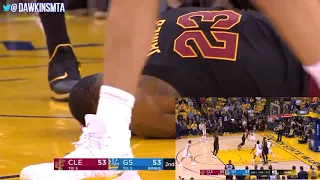 LeBron James 2018 Finals Game 1 Warriors vs Cleveland Cavaliers    51 8 8!