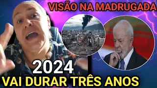 MISSIONÁRIA desperta Na Madrugada e Relata algo sobre o Ano de 2024 que vai durar  3 anos,Meu Deus!