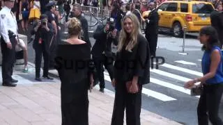 Mary-Kate Olsen and Elizabeth Olsen at the 2013 CFDA Fash...