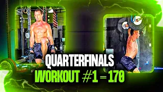 CrossFit 2024 Quarterfinals workout #1 = 170 reps