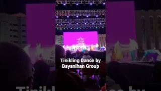 Folk tinikling dance in Oman by Bayanihan Dance group